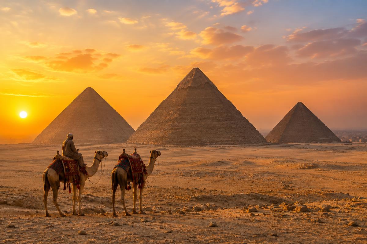 Giza Pyramids & Egyptian Museum